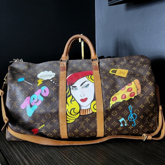 Louis Vuitton Monogram Keepall 55 Travel Bag - Picture 2 of 11